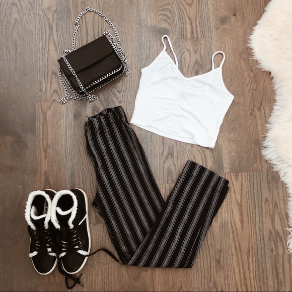 Brandy Melville striped pants - Picture 2 of 5